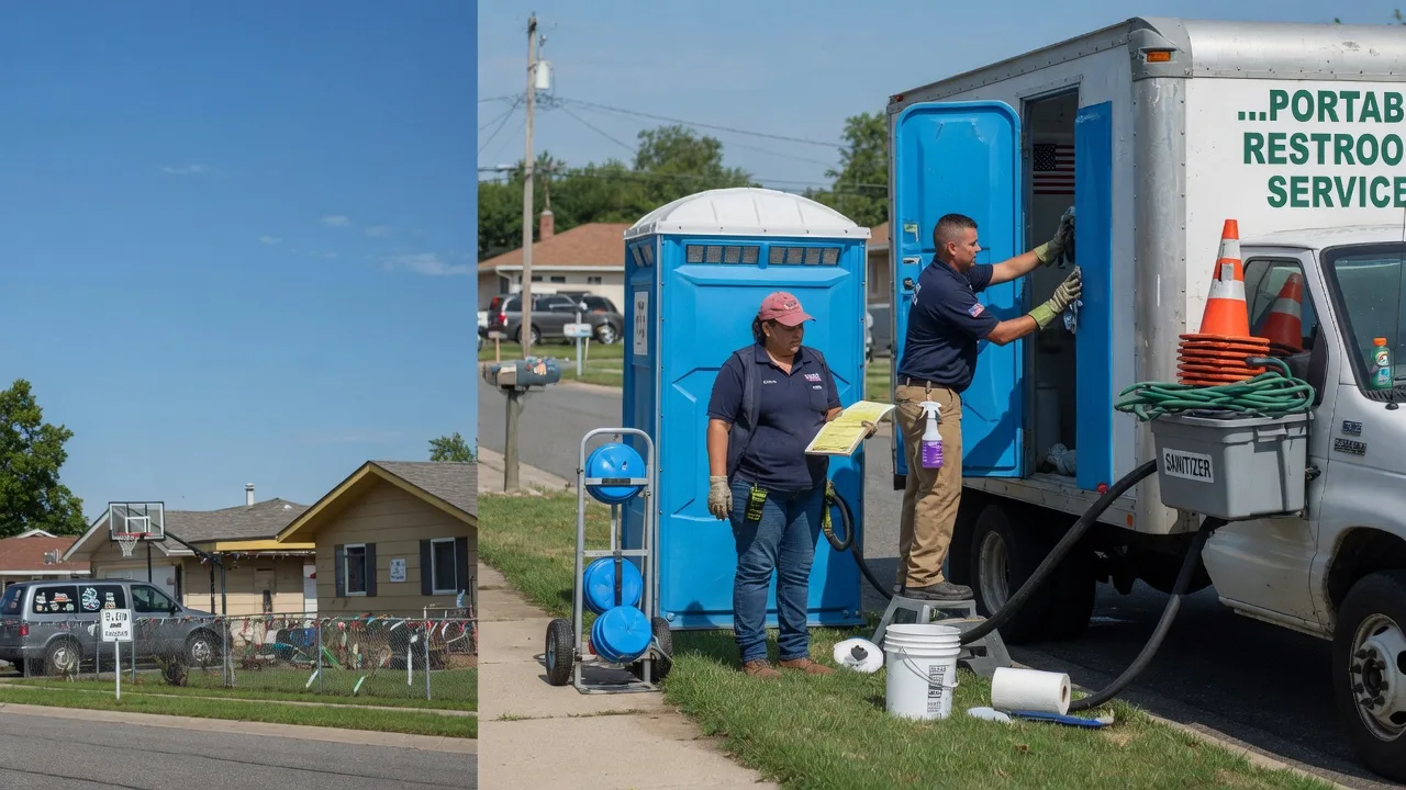 Portable Toilet Rental in Lock Springs, MO near me